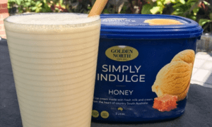Honey Ice Cream Milkshake