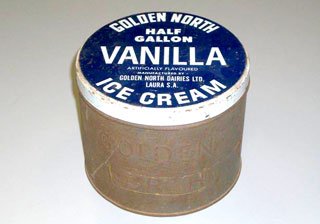GOLDEN NORTH BECOMES THE FIRST MANUFACTURER TO INTRODUCE THE HALF GALLON (2 LITRE) CONTAINER OF ICE CREAM