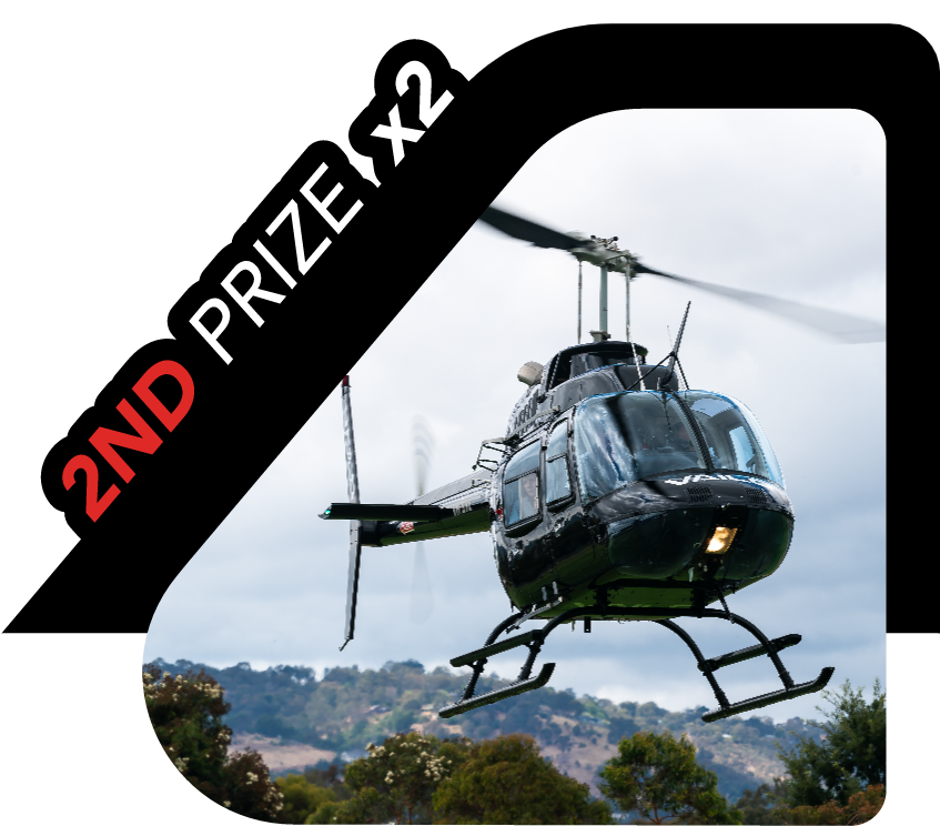 Golden North - 2nd Prize Helicopter Scenic Flight