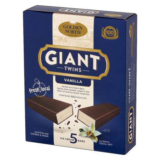 Golden North Giant Twins Ice Cream